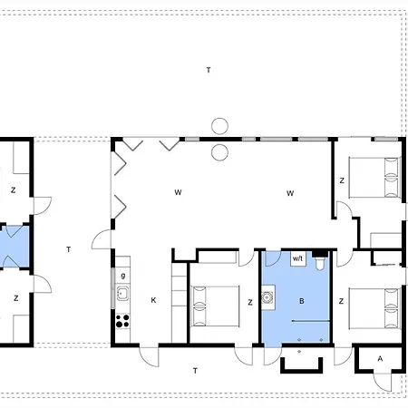 Casa de Férias 30450-odder-strandparksvej-25 *